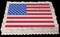 Pledge of Allegiance Flag Cake & Craft Stencil | C1060 by Designer Stencils | Cake Decorating Tools | Baking Stencils for Royal Icing, Airbrush, Dusting Powder | Reusable Plastic Food Grade Stencil for Cakes | Easy to Use & Clean